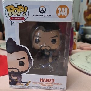 Funko Pop! Games Overwatch Hanzo Action Figure - Black and Brown